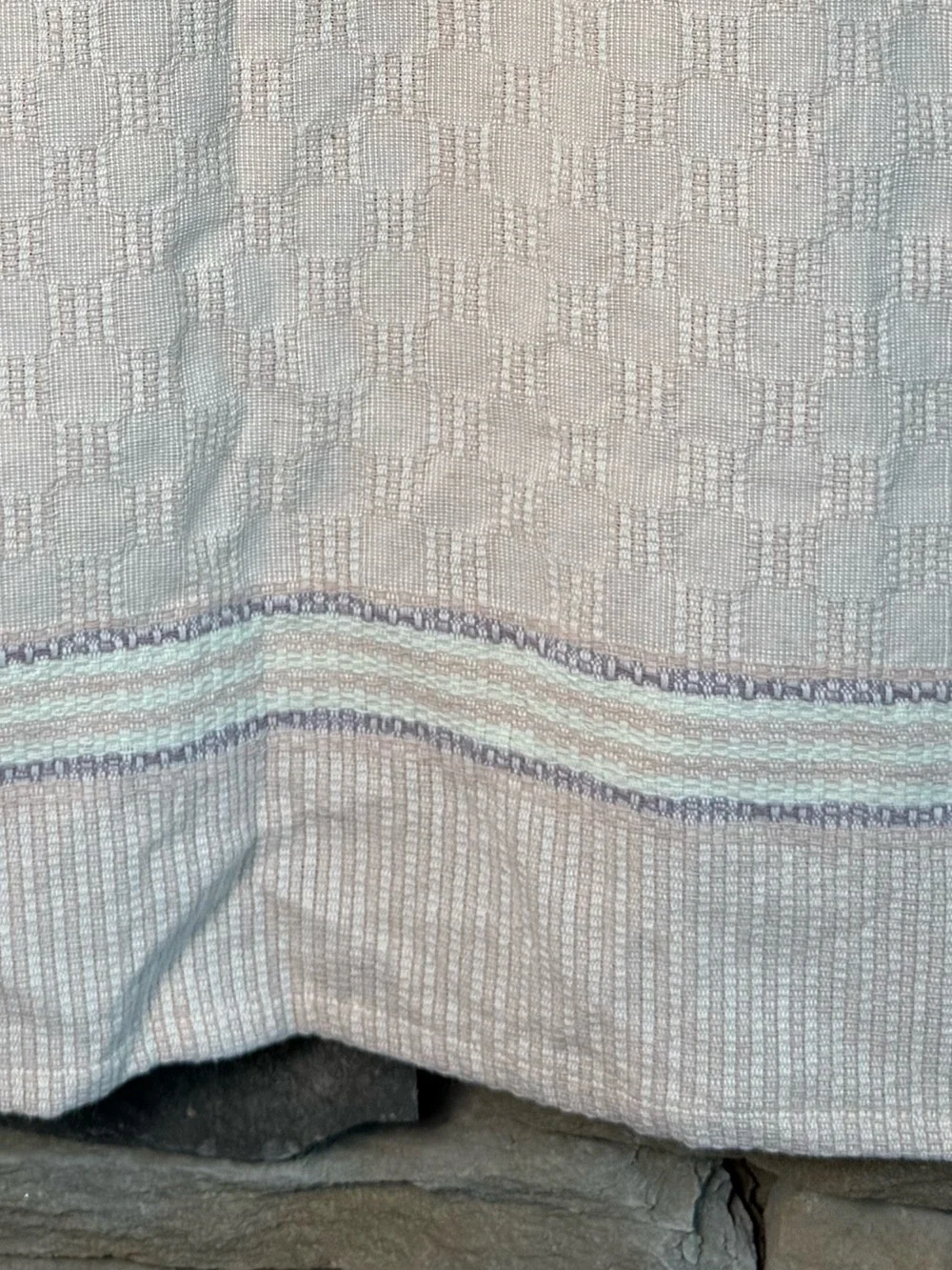 New🌟Anthropologie-Helen Blush Pink Striped Dish Towels